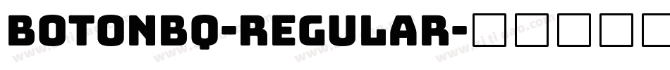 BotonBQ-Regular字体转换