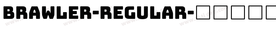 Brawler-Regular字体转换