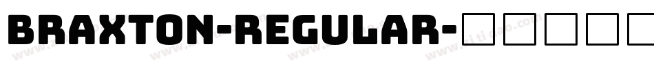 Braxton-Regular字体转换