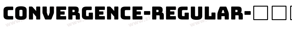 Convergence-Regular字体转换
