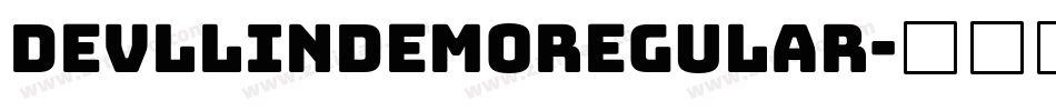 DevllinDEMORegular字体转换