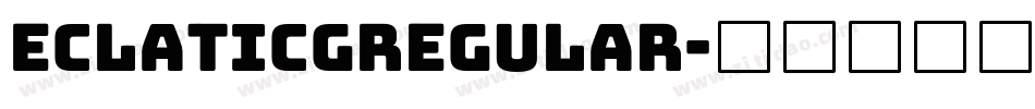 EclatICGRegular字体转换