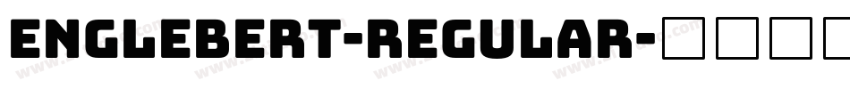 Englebert-Regular字体转换