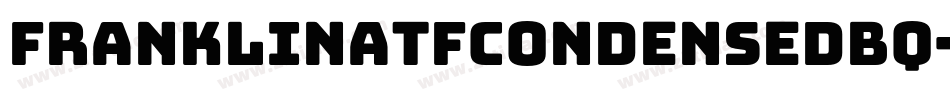 FranklinATFCondensedBQ-Regular字体转换