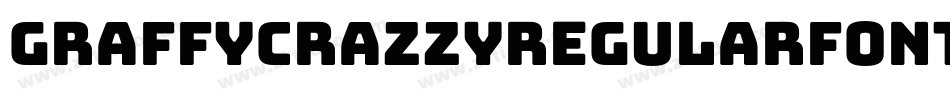 GraffyCrazzyRegularFonty-mBDP字体转换