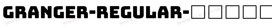 Granger-Regular字体转换