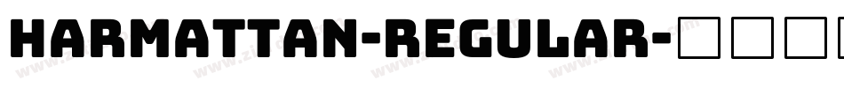 Harmattan-Regular字体转换
