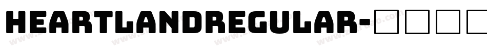 HeartlandRegular字体转换
