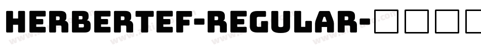 HerbertEF-Regular字体转换