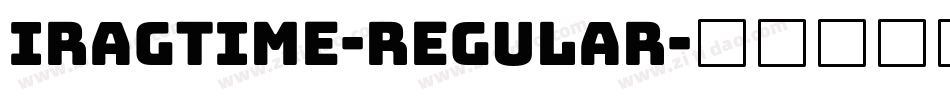 Iragtime-Regular字体转换