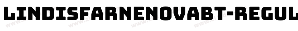 LindisfarneNovaBT-Regular字体转换