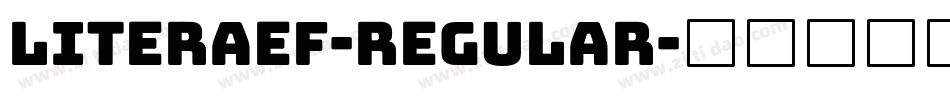 LiteraEF-Regular字体转换