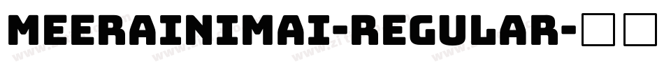 MeeraInimai-Regular字体转换