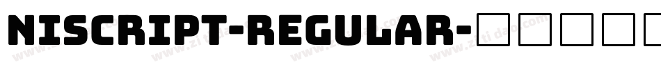 NISCRIPT-Regular字体转换 NISCRIPT-Regular字体转换