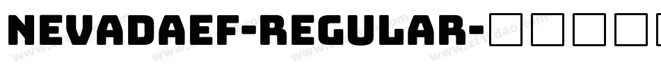 NevadaEF-Regular字体转换
