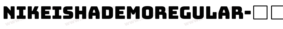 NikeishaDEMORegular字体转换