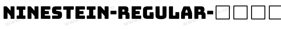 Ninestein-Regular字体转换