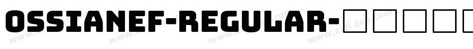 OssianEF-Regular字体转换