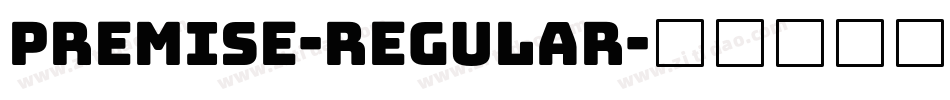 Premise-Regular字体转换