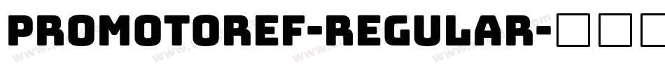 PromotorEF-Regular字体转换