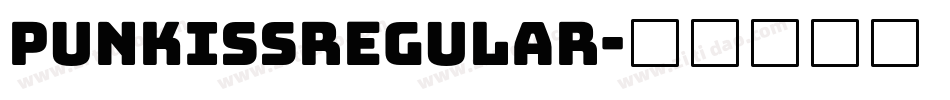 PunkissRegular字体转换