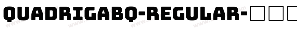 QuadrigaBQ-Regular字体转换