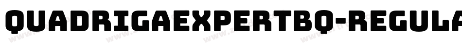 QuadrigaExpertBQ-Regular字体转换