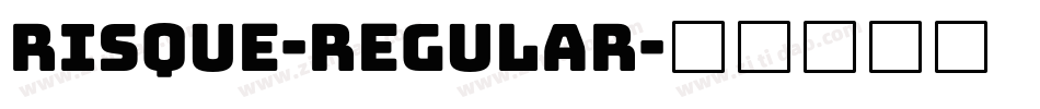 Risque-Regular字体转换