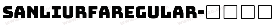 SanliurfaRegular字体转换