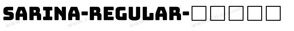 Sarina-Regular字体转换