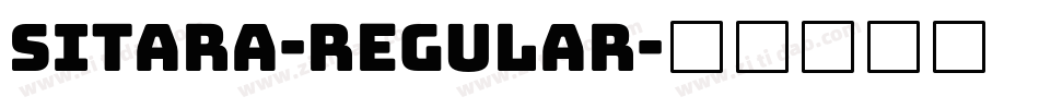 Sitara-Regular字体转换