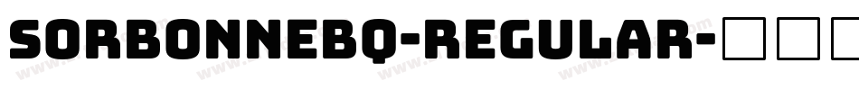 SorbonneBQ-Regular字体转换