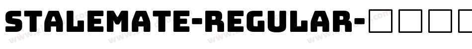 Stalemate-Regular字体转换