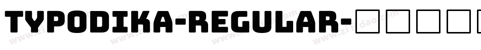 Typodika-Regular字体转换