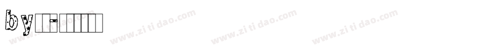 by字体字体转换