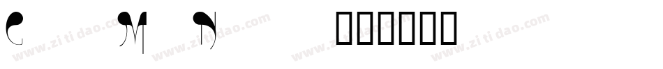 ChaseMedNormal字体转换