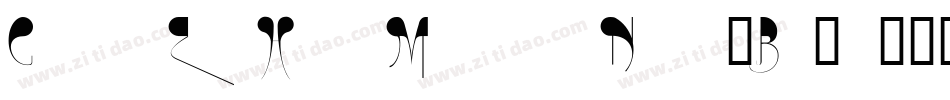 ChaseZenHolyMonkeyNuts-Be1x字体转换
