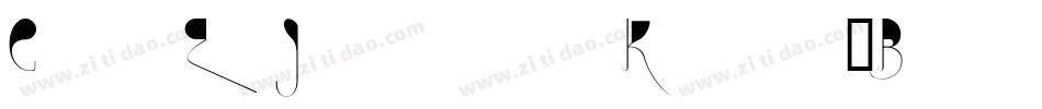 ChaseZenJingletruckKarachi-Benn字体转换