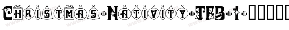 Christmas-Nativity-TFB-1字体转换