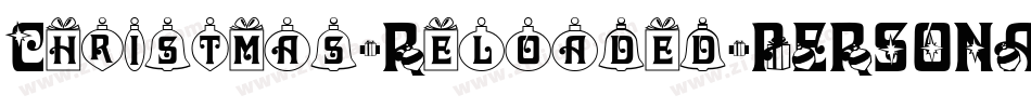 Christmas-Reloaded-PERSONAL-USE字体转换