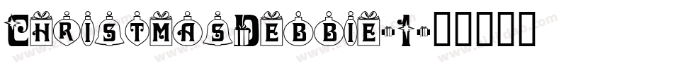 ChristmasDebbie-1字体转换