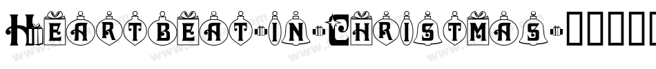 Heartbeat-in-Christmas字体转换