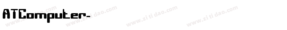 ATComputer字体转换