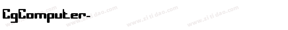 CgComputer字体转换