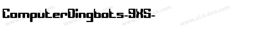 ComputerDingbats-9X5字体转换