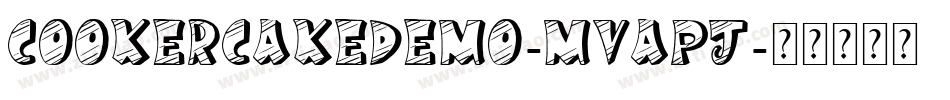 CookerCakeDemo-MVAPJ字体转换