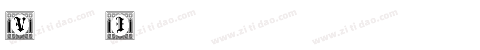 VaticanianInitials字体转换