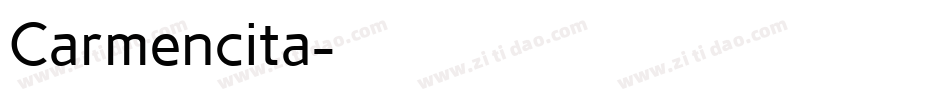 Carmencita字体转换
