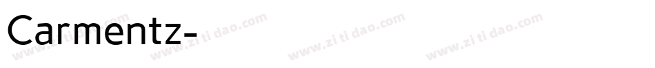 Carmentz字体转换