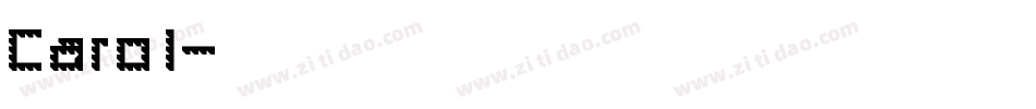 Carol字体转换